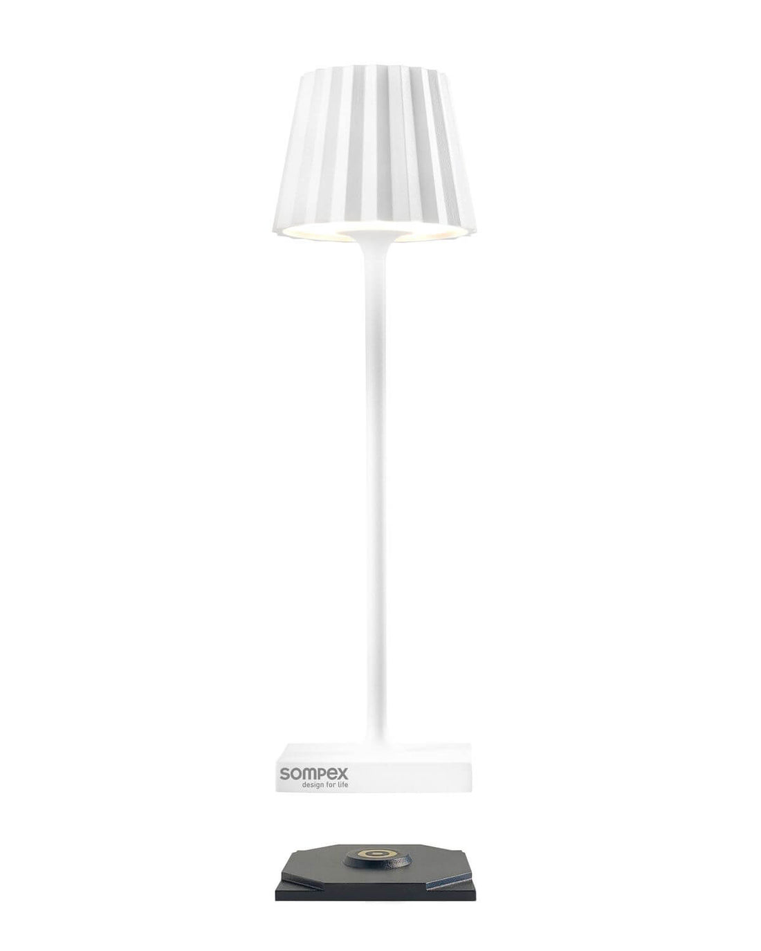 Lampe à poser sans fil Troll Nano blanche