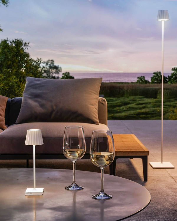 Lampe à poser sans fil Troll Nano blanche