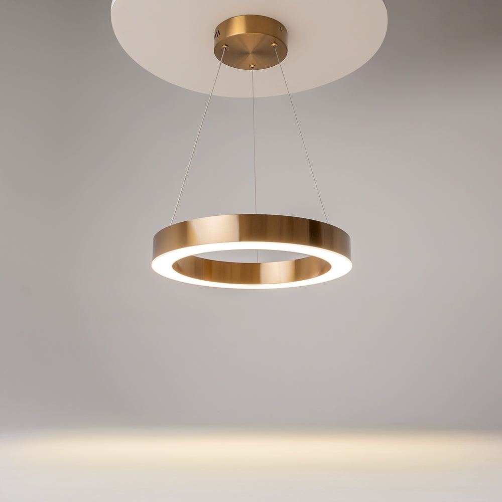 Saturno Suspension luminaire doré