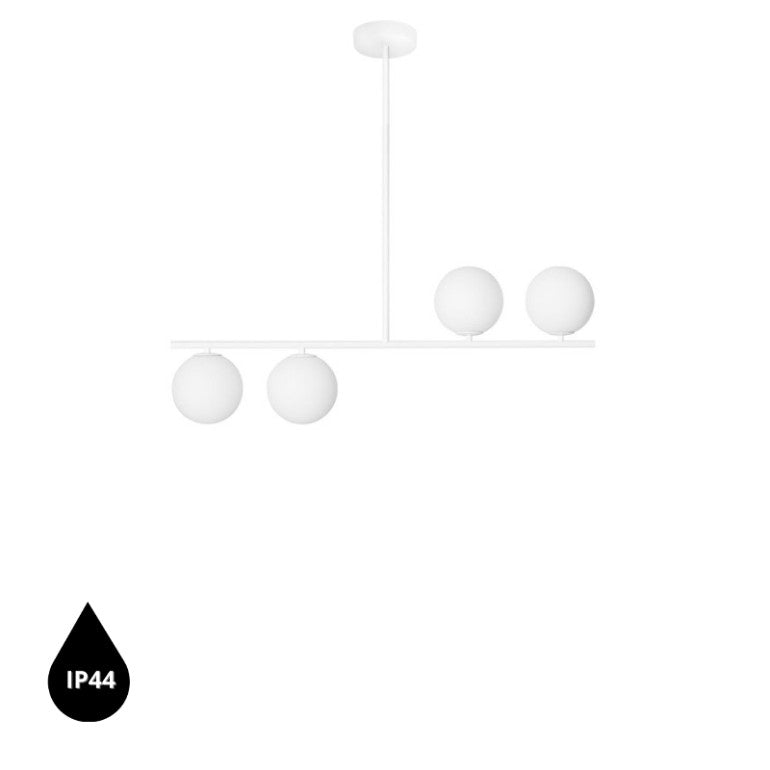 Suspension luminaire SUGURI A IP44 Blanc M