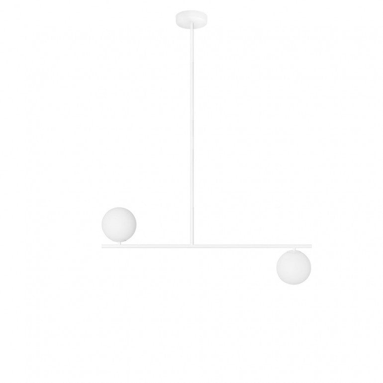 Suspension luminaire SUGURI C Blanc L
