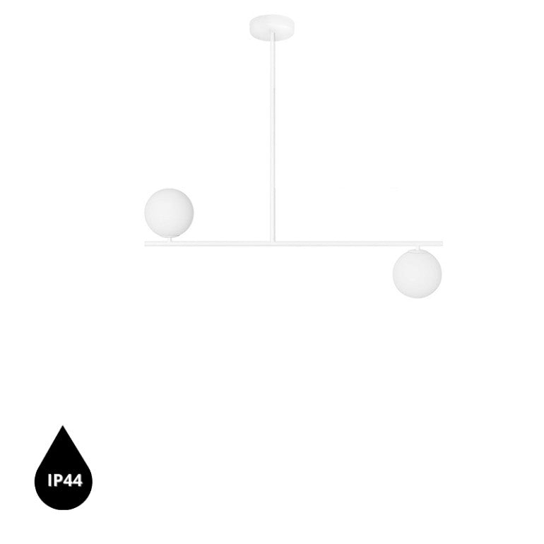 Suspension luminaire SUGURI C IP44 Blanc M
