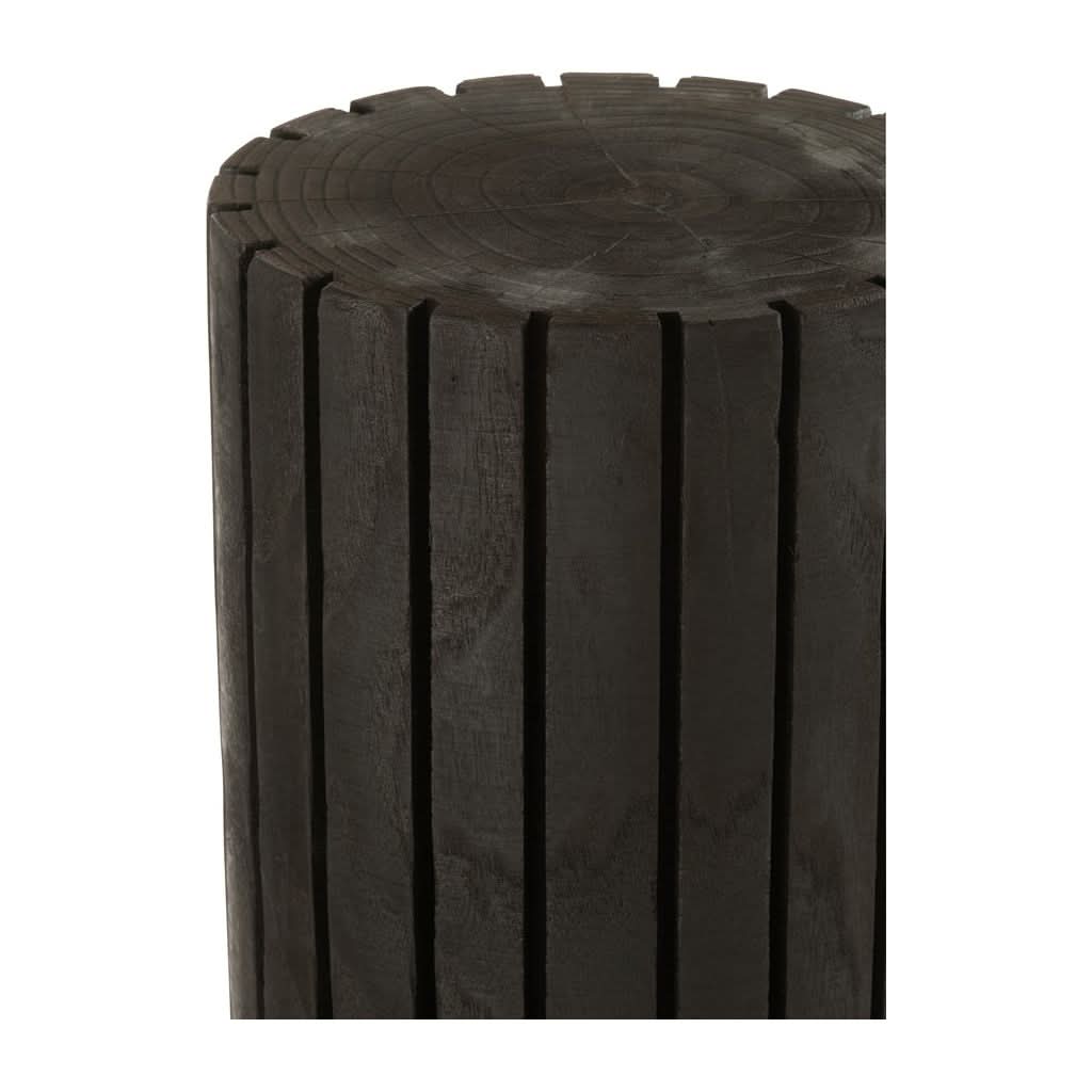 Support Bois Paulownia Noir - Designix