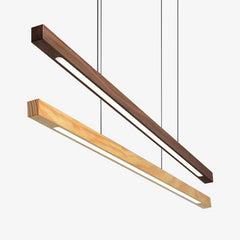 Hängeleuchte dunkles Holz | Noka