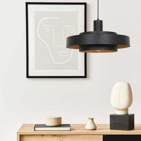 Suspension Design Noir Réglable | Gory