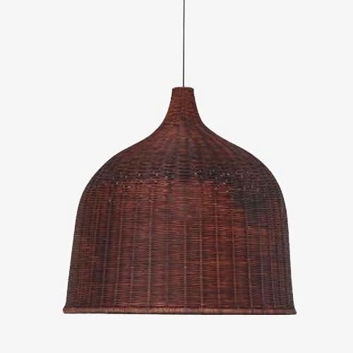 Hängeleuchte aus Rattan | Liana
