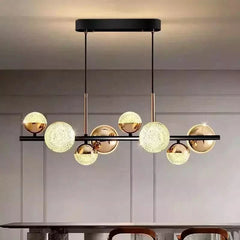 Suspension Ilôt Cuisine Boule Design | Éclat Moderne