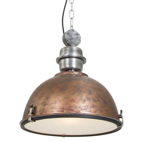 Suspension Industrielle Marron | Bikkel