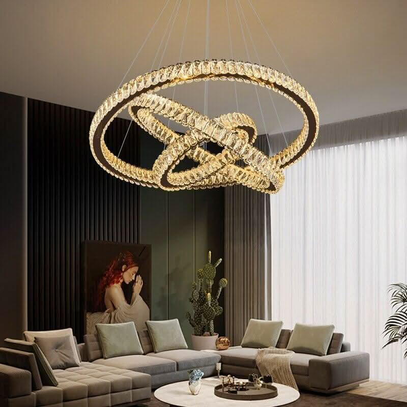 LED-Ring-Pendelleuchte | Leuchtender Glanz