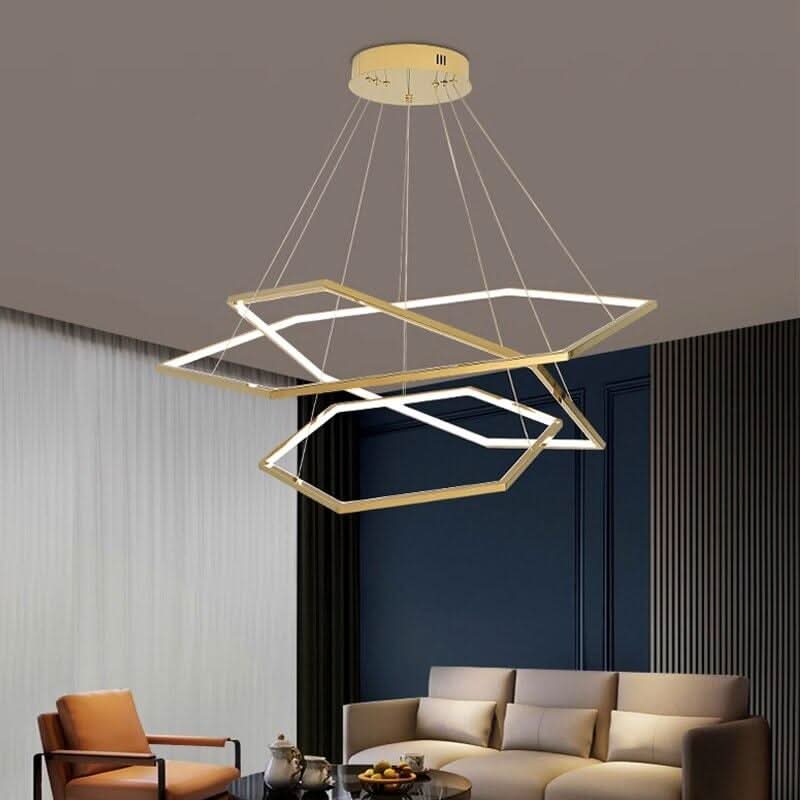 Suspension Luminaire Salle à Manger | Éclat d'Étoile - Designix Suspension luminaire Diamètre 40cm Blanc Chaude Variable
