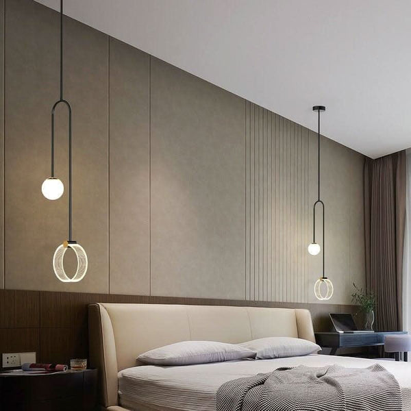 Moderne Hängelampe für das Schlafzimmer | Elegante Beleuchtung