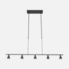 Suspension noire design Vortex 120 cm, salle à manger | 3066ZW