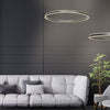 Suspension Ringlux Noire 80cm | Garo