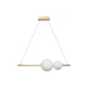 Suspension ZAMBELIS 13W Dimmable DESIGN Or Mat 22108