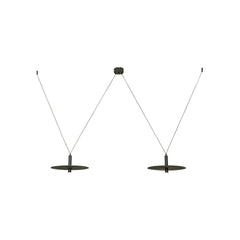 Suspension ZAMBELIS 14W DESIGN Noir Mat 23227
