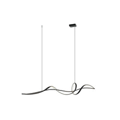 Suspension ZAMBELIS 27W Dimmable DESIGN Noir Mat 23109