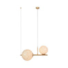 Suspension ZAMBELIS 2xE27 DESIGN Dore Mat Sans Source 1997