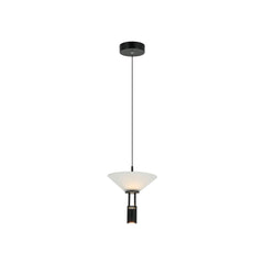 Suspension ZAMBELIS D210 10W Dimmable Direct/Indirect DESIGN Noir Mat 23198