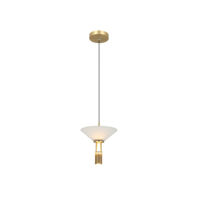 Suspension ZAMBELIS D210 10W Dimmable Direct/Indirect DESIGN Or Mat 23199
