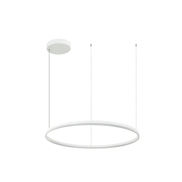 Suspension ZAMBELIS D1200 83W Dimmable DESIGN Blanc Mat 20265