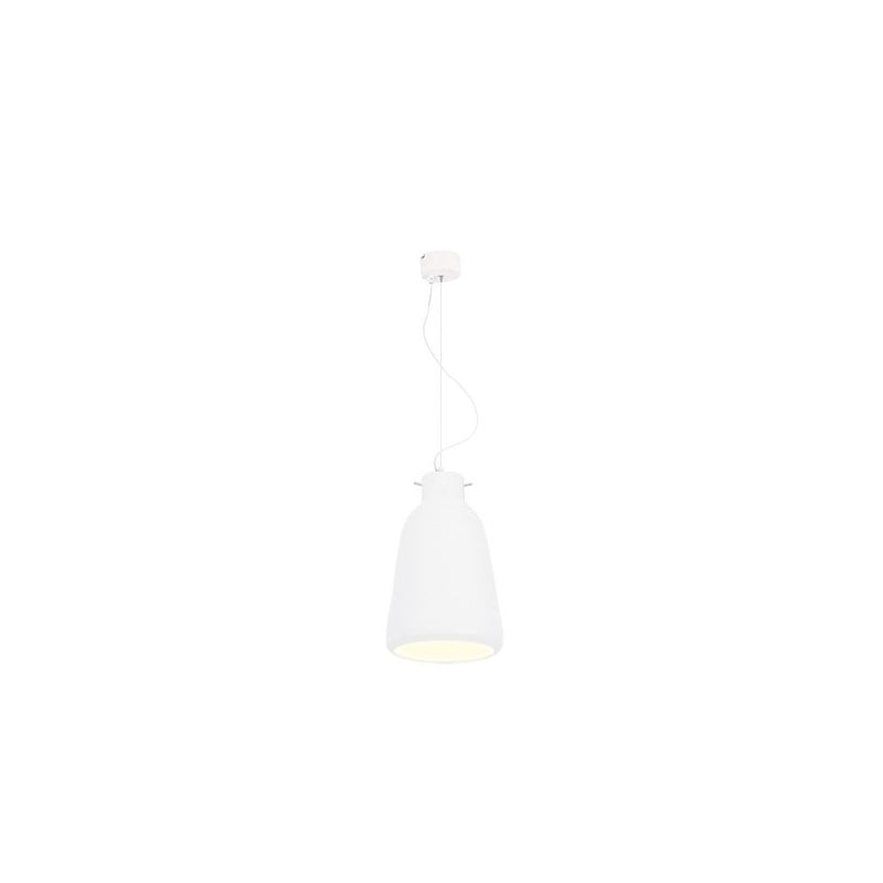 Suspension ZAMBELIS D180 E27 DESIGN Blanc Mat Sans Source 22268