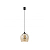 Suspension ZAMBELIS D200 6W DESIGN Champagne et Noir 23079