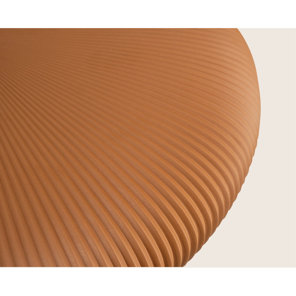 Suspension ZAMBELIS D285 2xG9 DESIGN Terracotta et Noir Sans Source 2591