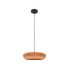 Suspension ZAMBELIS D285 2xG9 DESIGN Terracotta et Noir Sans Source 2591