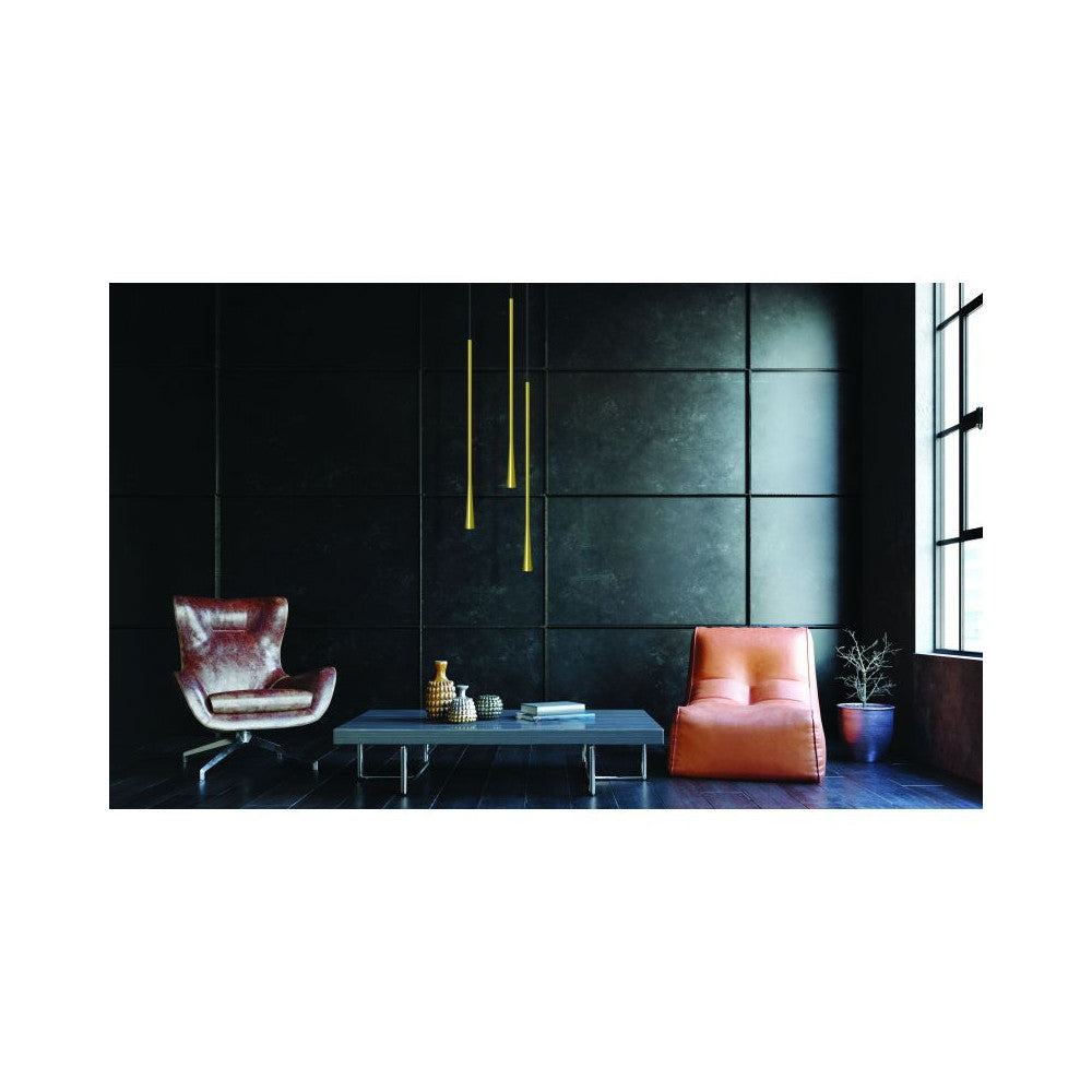 Suspension ZAMBELIS D32 6W DESIGN Cuivre et Noir Mat 20143