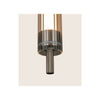 Suspension ZAMBELIS D40 20W Dimmable DESIGN Marron Brosse 25169