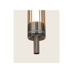 Suspension ZAMBELIS D40 20W Dimmable DESIGN Marron Brosse 25169