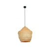 Suspension ZAMBELIS D450 E27 DESIGN Noir Sable et Ble Sans Source FS