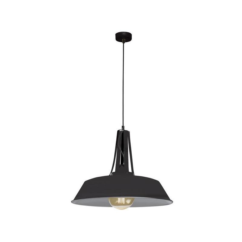 Suspension ZAMBELIS D460 E27 DESIGN Noir Mat Sans Source 19245