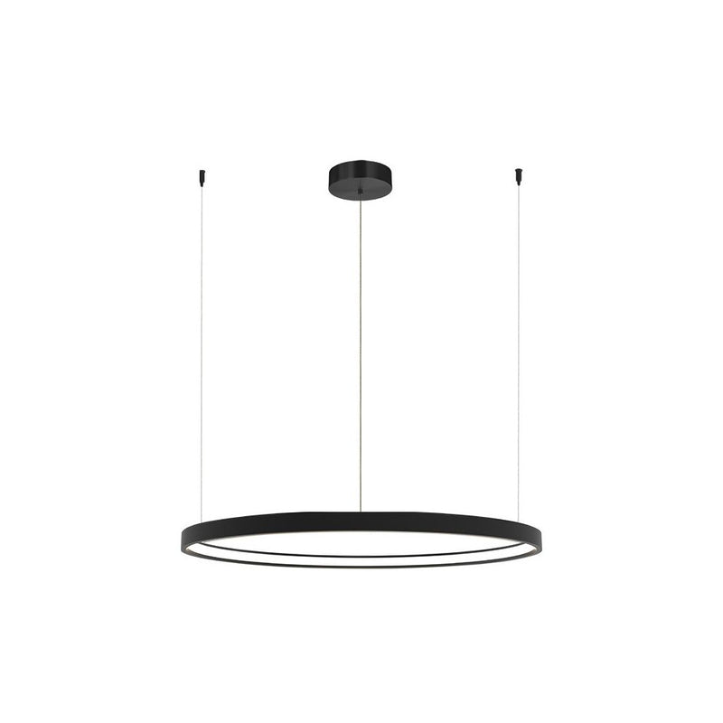 Suspension ZAMBELIS D600 28W Dimmable DESIGN Noir Mat 23033