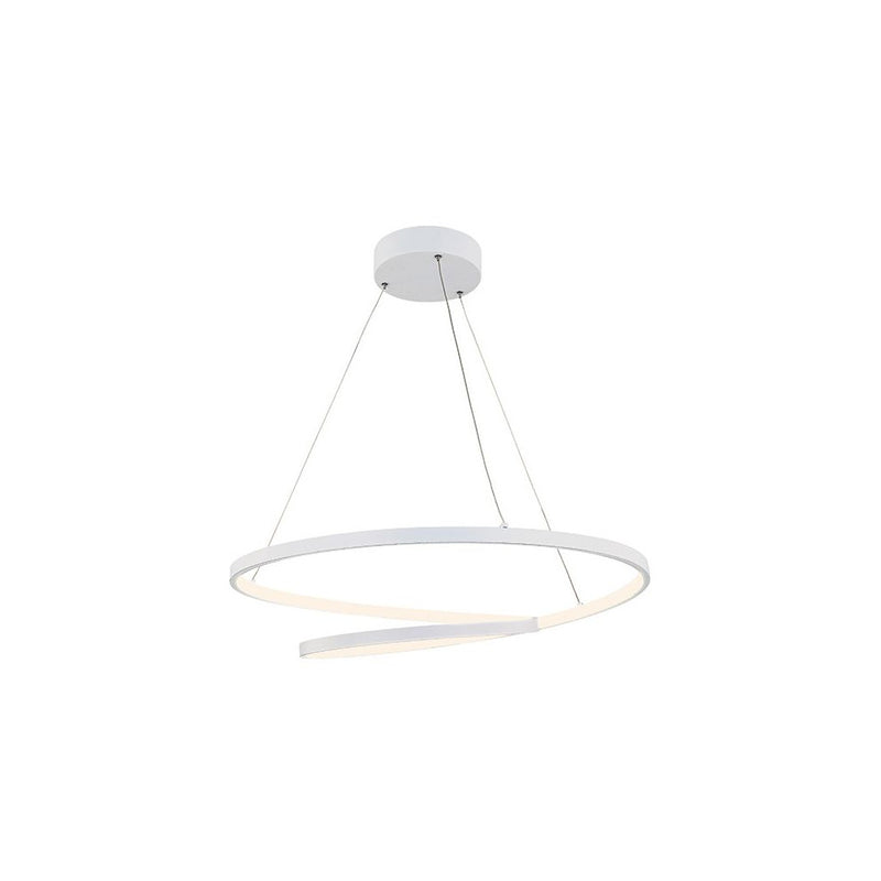 Suspension ZAMBELIS D600 52W DESIGN Blanc Mat FS