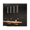 Suspension ZAMBELIS D70 GU10 DESIGN Beton et Noir Mat Sans Source 180024