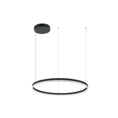 Suspension ZAMBELIS D800 55W 4000K Dimmable DESIGN Noir Mat FS