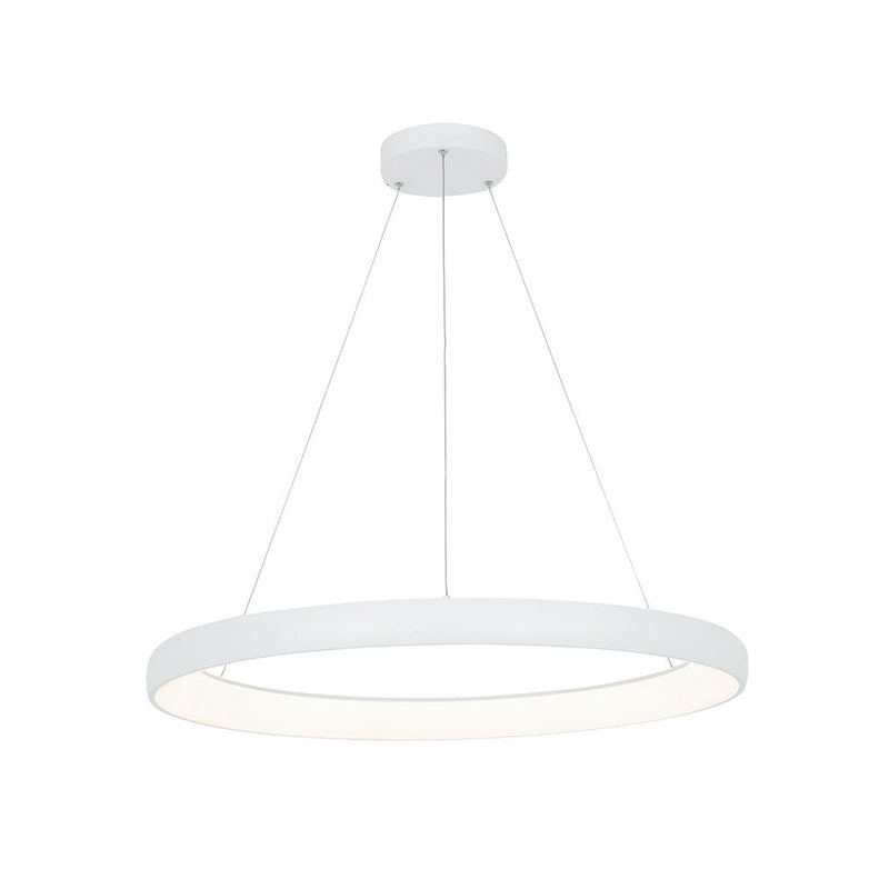 Suspension ZAMBELIS D800 60W Dimmable DESIGN Blanc Sable 2061