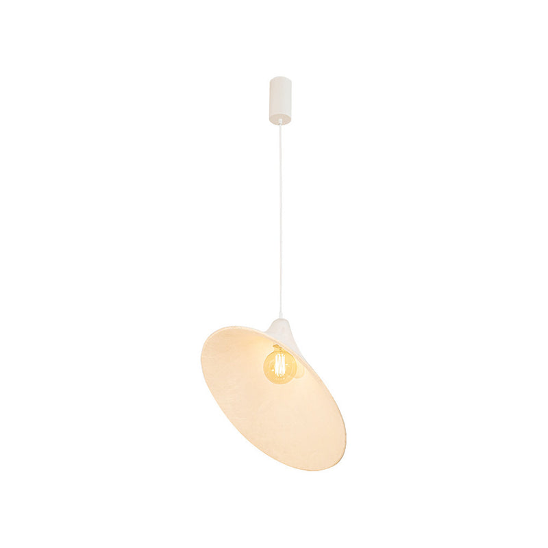 Suspension ZAMBELIS E27 DESIGN Blanc Sans Source 25173