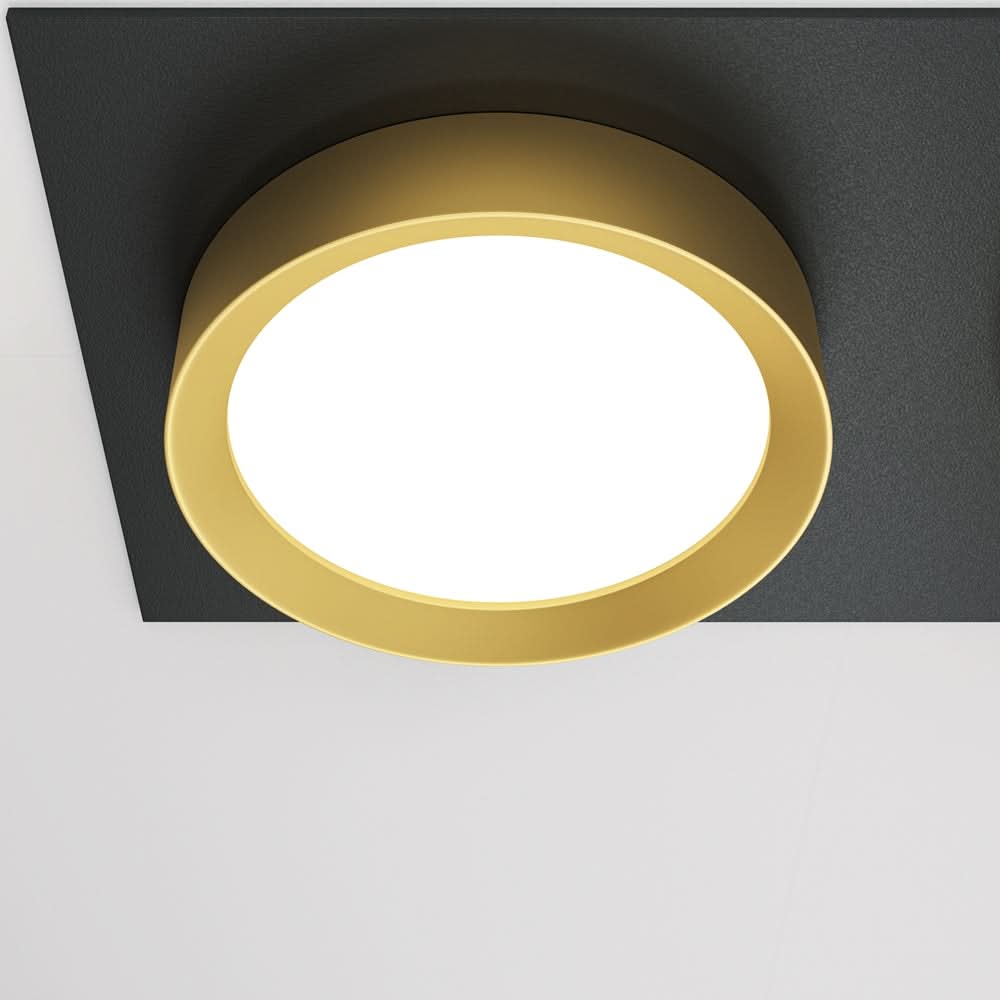 Schwarzer Spot Hoop