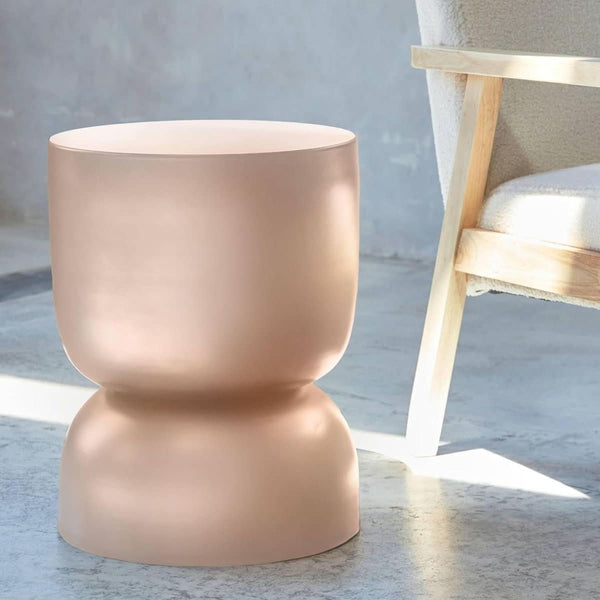 Beistelltisch Metall Rosa | Duo