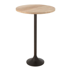 Bartisch Metall Mangoholz