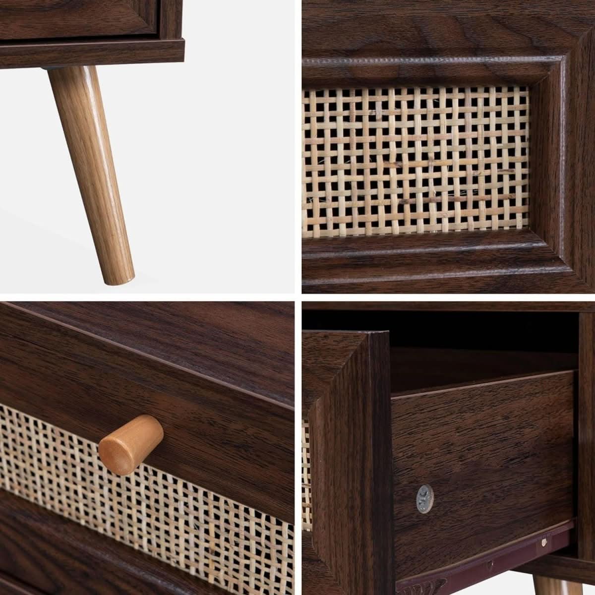 Table Basse Bois Cannage | Régate - Designix Table Basse