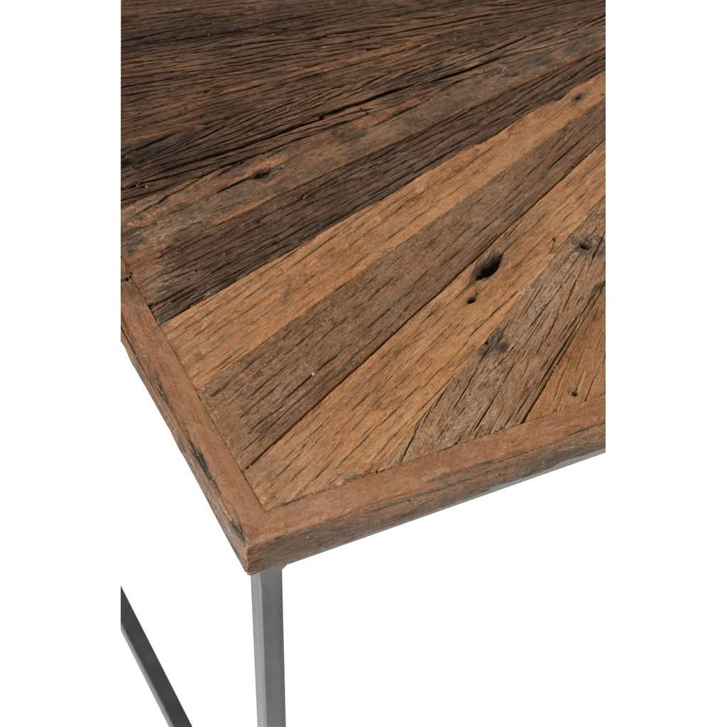 Table Basse Bois Fer Naturel - Designix