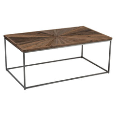 Couchtisch Holz Eisen Natur