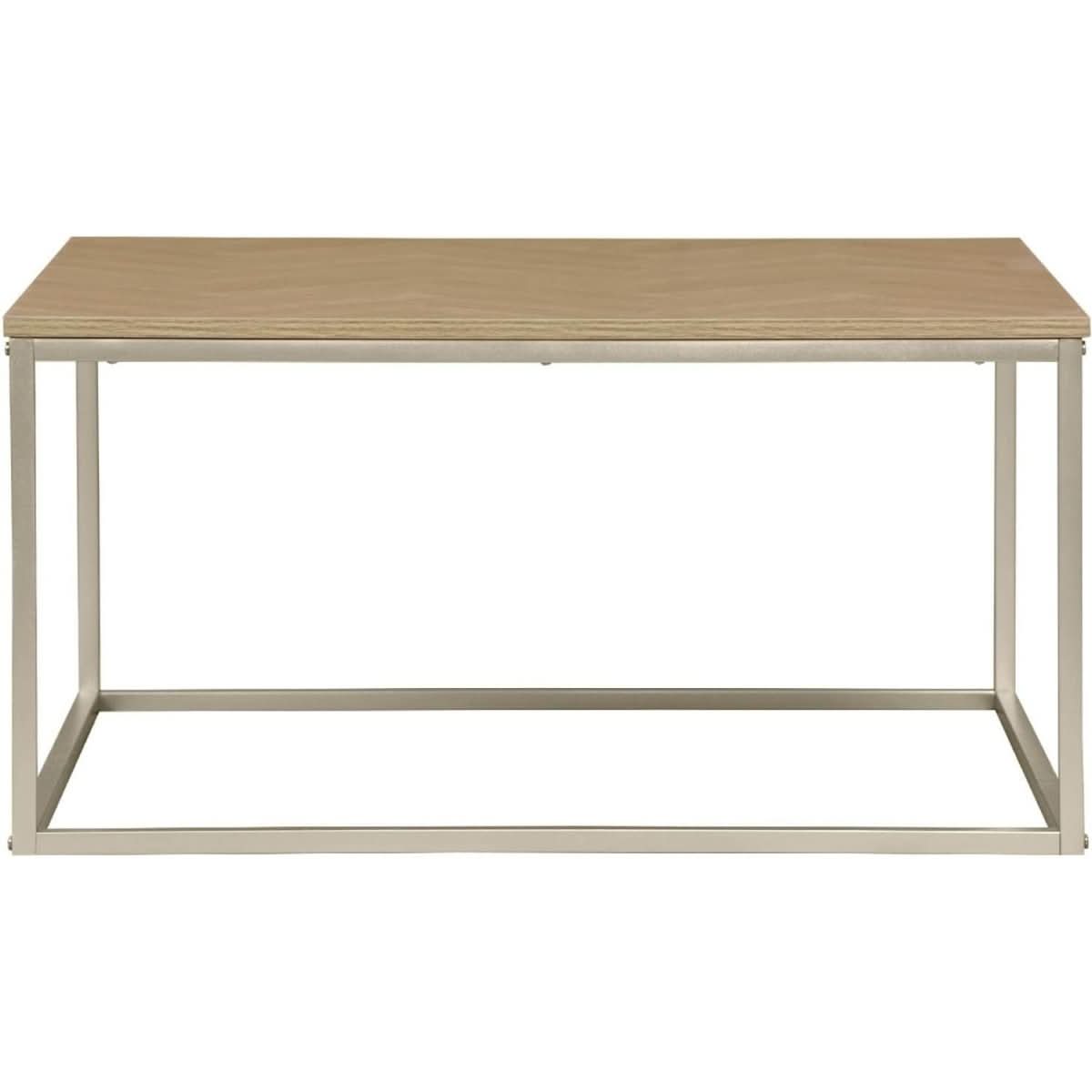 Table Basse Décor Chevrons | Kin - Designix Table Basse