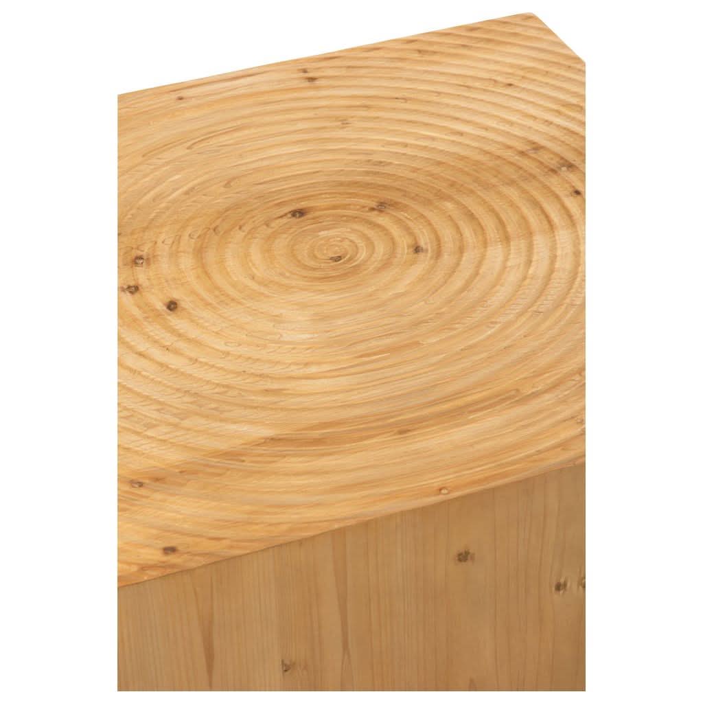 Table Basse Épicéa Naturel Cercles - Designix