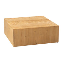 Couchtisch Fichte natur Kreise