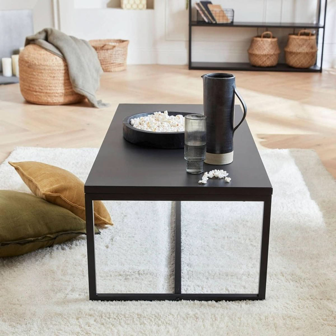Industrieller Couchtisch aus Metall | Calice