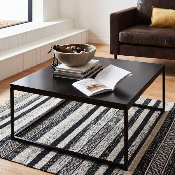 Couchtisch Metall Schwarz | Lysine